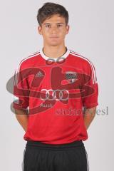 Regionalliga Bayern U23 - FC Ingolstadt 04 II - Saison 2013/2014 - offizielles Mannschaftsfoto - Portraits - Dominik Wolfsteiner