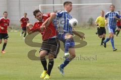 Regionalliga Bayern - FC Ingolstadt 04 II - FV Illertissen - 0:2 - Thomas Prinz links kommt zu spät - Fotograf: Marek Kowalski