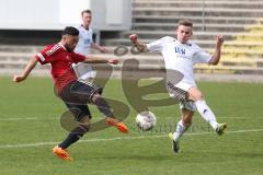 Regionalliga Bayern - FC Ingolstadt 04 II - FC Memmingen - Manuel Ott im Alleingang zum Tor und erzielt das 3:1 Tor Jubel