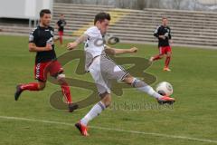 Regionalliga Bayern - FC Ingolstadt 04 II - SV Seligenporten - Christoph Knasmüllner zieht auf das Tor ab