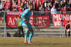 Regionalliga Süd - FC Ingolstadt 04 II - FC Bayern II - auf der Hut Torwart Thomas Reichlmayr