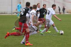 Regionalliga Bayern - FC Ingolstadt 04 II - SV Seligenporten - rechts Julian Günther-Schmidt wird verfolgt