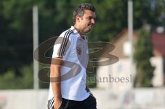 Regionalliga Bayern - FC Ingolstadt 04 II - TSV Buchbach -  Cheftrainer Tommy Stipic bei seinem ersten Spiel in der Regionalliga als Trainer