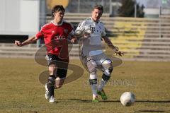 Regionalliga Süd - FC Ingolstadt 04 II - FC Bayern II - Cheftrainer Tommy Stipic am Spielfeldrand gestikulierend