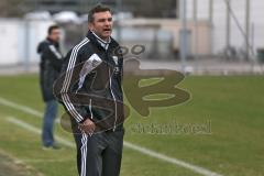 Regionalliga Bayern - FC Ingolstadt 04 II - SV Seligenporten - Cheftrainer Tommy Stipic am Spielfeldrand