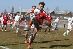 Regionalliga Süd - FC Ingolstadt 04 II - FC Bayern II - vorne Ludwig Räuber