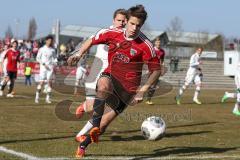 Regionalliga Süd - FC Ingolstadt 04 II - FC Bayern II - vorne Ludwig Räuber