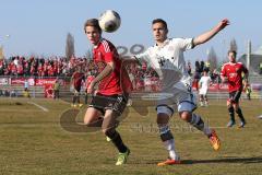 Regionalliga Süd - FC Ingolstadt 04 II - FC Bayern II - links Ludwig Räuber