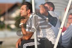 Regionalliga Bayern - FC Ingolstadt 04 II - TSV Buchbach -  Cheftrainer Tommy Stipic bei seinem ersten Spiel in der Regionalliga als Trainer. Trainerbank mit Co-Trainer Ralf Keidel