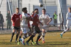 Regionalliga Süd - FC Ingolstadt 04 II - FC Bayern II - Manuel Ott in Bedrängnis nach dem Elfmeter