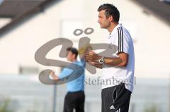 Regionalliga Bayern - FC Ingolstadt 04 II - TSV Buchbach -  Cheftrainer Tommy Stipic bei seinem ersten Spiel in der Regionalliga als Trainer