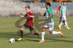 Regionalliga Bayern - FC Ingolstadt 04 II - SpVgg Greuther Fürth II - 0:3 - Samuel Riegger im Vorwärtsgang