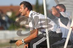 Regionalliga Bayern - FC Ingolstadt 04 II - TSV Buchbach -  Cheftrainer Tommy Stipic bei seinem ersten Spiel in der Regionalliga als Trainer. Trainerbank mit Co-Trainer Ralf Keidel