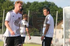 Regionalliga Bayern - FC Ingolstadt 04 II - TSV Buchbach -  Cheftrainer Tommy Stipic bei seinem ersten Spiel in der Regionalliga als Trainer