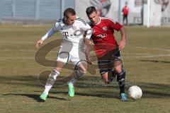 Regionalliga Süd - FC Ingolstadt 04 II - FC Bayern II - rechts Niko Dobros (FCI)