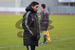 U17 Bundesliga - FC Ingolstadt 04 - FC Bayern - Trainer Stefan Leitl am Spielfeldrand