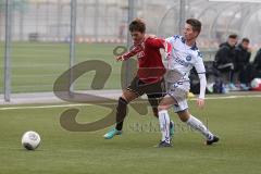 B-Junioren Bundesliga - FC Ingolstadt 04 - Karlsruher SC - links Gregoire Diel im Angriff