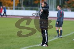 U17 Bundesliga - FC Ingolstadt 04 - FC Bayern - Trainer Stefan Leitl am Spielfeldrand