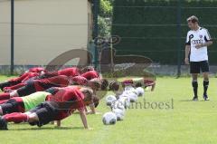 Trainingsauftakt 2013 - FC Ingolstadt 04 - U17 - Trainer Stefan Leitl