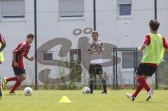 Trainingsauftakt 2013 - FC Ingolstadt 04 - U17 - Trainer Stefan Leitl