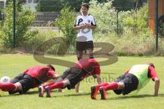 Trainingsauftakt 2013 - FC Ingolstadt 04 - U17 - Trainer Stefan Leitl