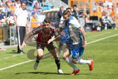 2. Bundesliga - Fußball - VfL Bochum - FC Ingolstadt 04 - Mathew Leckie (7, FCI) und Timo Perthel (VfL 24) im Zweikampf