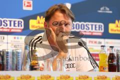 2. Bundesliga - Fußball - VfL Bochum - FC Ingolstadt 04 - Pressekonferenz, Cheftrainer Ralph Hasenhüttl (FCI)