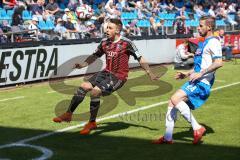 2. Bundesliga - Fußball - VfL Bochum - FC Ingolstadt 04 - Thomas Pledl (30, FCI) und Timo Perthel (VfL 24)