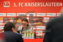 2. Bundesliga - Fußball - 1. FC Kaiserslautern - FC Ingolstadt 04 - Pressekonferenz Cheftrainer Ralph Hasenhüttl (FCI)