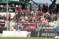 2. Bundesliga - FSV Frankfurt - FC Ingolstadt 04 - 0:1 - Ingolstädter Fanblock