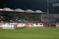 2. Bundesliga - Fußball - SpVgg Greuther Fürth - FC Ingolstadt 04 - Schweigeminute