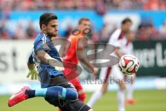 2. Bundesliga - Fußball - 1. FC Kaiserslautern - FC Ingolstadt 04 - Torwart Andre Weis (33,FCI)