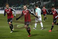 2. Bundesliga - Fußball - SpVgg Greuther Fürth - FC Ingolstadt 04 - Tor Jubel Pascal Groß (10 - FCI) links Lukas Hinterseer (16 - FC Ingolstadt 04)