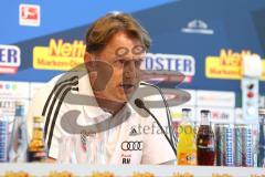 2. Bundesliga - Fußball - VfL Bochum - FC Ingolstadt 04 - Pressekonferenz, Cheftrainer Ralph Hasenhüttl (FCI)