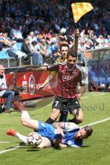 2. Bundesliga - Fußball - VfL Bochum - FC Ingolstadt 04 - Mathew Leckie (7, FCI) und Timo Perthel (VfL 24) im Zweikampf