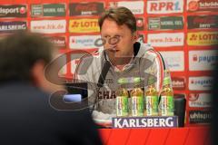 2. Bundesliga - Fußball - 1. FC Kaiserslautern - FC Ingolstadt 04 - Pressekonferenz Cheftrainer Ralph Hasenhüttl (FCI)
