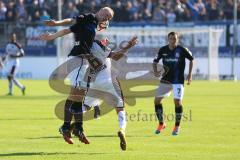 2. Bundesliga - FSV Frankfurt - FC Ingolstadt 04 - 0:1 - Kopfballduell Tom Beugelsdijk und Lukas Hinterseer (16)