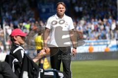 2. Bundesliga - Fußball - VfL Bochum - FC Ingolstadt 04 - Cheftrainer Ralph Hasenhüttl (FCI) unzufrieden