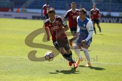 2. Bundesliga - Fußball - VfL Bochum - FC Ingolstadt 04 - Stefan Lex (14, FCI) und Stefano Celozzi (VfL 21)