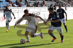 2. Bundesliga - FSV Frankfurt - FC Ingolstadt 04 - 0:1 - links Alfredo Morales (6) und rechts Marc Andre Kruska