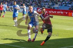 2. Bundesliga - Fußball - VfL Bochum - FC Ingolstadt 04 - Felix Bastian (VfL 13) und Thomas Pledl (30, FCI)