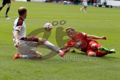 2. BL - Saison 2014/2015 - 1. FC Kaiserslautern - FC Ingolstadt 04 - Moritz Hartmann (#9 FC Ingolstadt 04) - Foto: Jürgen Meyer