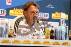 2. Bundesliga - Fußball - VfL Bochum - FC Ingolstadt 04 - Pressekonferenz, Cheftrainer Ralph Hasenhüttl (FCI)