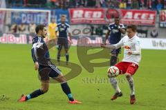 2. Bundesliga - RB Leipzig - FC Ingolstadt 04 - links Mathew Leckie (7) und rechts RB Dominik Kaiser 24