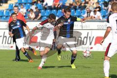 2. Bundesliga - FSV Frankfurt - FC Ingolstadt 04 - 0:1 - Zweikampf links Mathew Leckie (7) und rechts Manuel Konrad