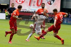 2. BL - Saison 2014/2015 - 1. FC Kaiserslautern - FC Ingolstadt 04 - Moritz Hartmann (#9 FC Ingolstadt 04) - Foto: Jürgen Meyer