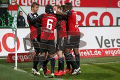 2. Bundesliga - Fußball - SpVgg Greuther Fürth - FC Ingolstadt 04 - Torjubel Pascal Groß (10 - FC Ingolstadt 04)