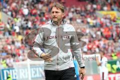 2. Bundesliga - Fußball - 1. FC Kaiserslautern - FC Ingolstadt 04 - 1:1 Unentschieden, Spiel ist aus, Cheftrainer Ralph Hasenhüttl (FCI)