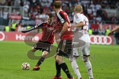 2. Bundesliga - Fußball - FC Ingolstadt 04 - 1. FC Nürnberg - Pascal Groß (10, FCI) zieht ab Schiß