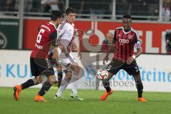 2. Bundesliga - Fußball - FC Ingolstadt 04 - 1. FC Nürnberg - Alfredo Morales (6, FCI) Stark, Niklas (1.FCN 16) Roger de Oliveira Bernardo (8, FCI)